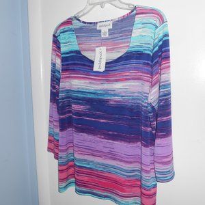 Peck & Peck Multicolored Top